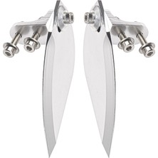 Happy Trend 25 mm Rc Model Tekne Su Bıçağı Dönüş Kanatları Yardımcı Su Jeti 75-85 cm Elektrikli Nitro Güç Uzaktan Kumandalı Tekneler Için