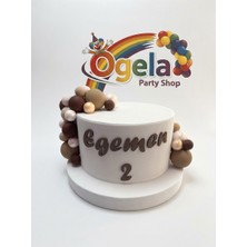 Ogela Party Maket Pasta - Doğum Günü Pastası - Konsept Pasta - Parti Malzemeleri