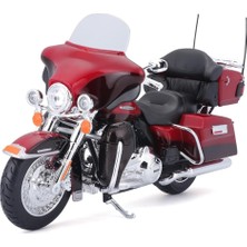 Happy Trend 2013 Harley Davidson Flhtk Electra Glide Ultra Limited Red Bike Motorcycle 1/12 32323
