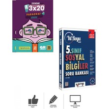 Bigelio Yayıncılık 5.Sınıf Sosyal Bilgiler Yıl Boyu Soru Bankası + Paragraf Deneme S