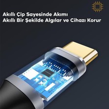 Str Store Polham 1mt 100W 5A 10GBPS Type C Uzatma Kablosu, Şarj, Data ve Görüntü Aktarmalı Çevirici Kablo