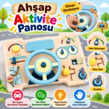 NW NessiWorld Ahşap Aktivite Panosu