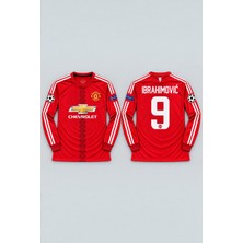 North Babıl Nostaljik Efsane Manchester United Ibrahimoviç Uzun Kollu Forma