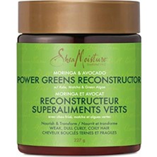 Aydogan's Shea Moisture Power Greens Moringa ve Avokado Yağlı Yeniden Yapılandırıcı Saç Kremi 237ML