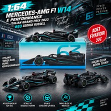 NW NessiWorld 1/64 -Amg F1 W14 E Performance Italian Grand Prix 2023 #63 George Russell(Adet Fiyatıdır)