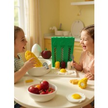 3D Tasarım Mini Mutfak – Yemek Seti(Domates -Mısır-Makarna-Yumurta)