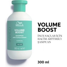 Wella Professionals Invigo Volume Boost Ince Telli Saçlar Için Hacim Artırıcı Canlandırıcı Şampuan 300 ml