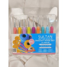Sultan Alüminyum Tığ Seti Yumuşak Saplı 9'lu (2 - 6 Mm)
