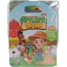 Efnaz Style 3011 Bitmeyen Sticker Çiftlikte Yaşam