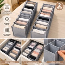 Çınar Ev Tekstil 10 Bölmeli Çorap ve Iç Çamaşırı Düzenleyici Organizer – Çekmece Içi Kumaş Düzenleyici