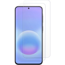 Caseonn Samsung Galaxy A57 Esnek Ultra Ince Nano Cam Ekran Koruyucu Şeffaf (2 Adet)