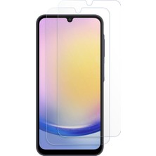 Caseonn Samsung Galaxy A25 Esnek Ultra Ince Nano Cam Ekran Koruyucu Şeffaf (2 Adet)