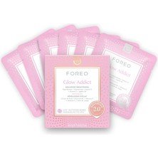 Str Store Glow Addict Advanced Collection 2.0 Ufo Aktif Yüz Maskesi - Nemlendirici - Güzellik ve Kişisel Bakım - C ve E Vitamini - Tüm Cilt Tipleri ve Donuk Ciltler - Yaşlanma Karşıtı - 1 Pakette 6 Adet