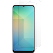 Caseonn Samsung Galaxy A06 Esnek Ultra Ince Nano Cam Ekran Koruyucu Şeffaf (2 Adet)
