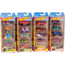 Efnaz Style 1806 Hot Wheels Beşli Araba Seti