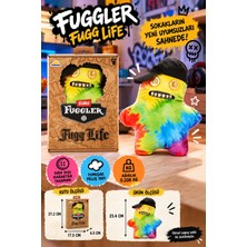 Toyfest Fuggler Fugg Life Sir Splodge-A-Lot Yeşil Sarı Şapkalı Peluş Oyuncak - 22.5 cm