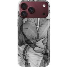 Senada iPhone 18 Pro Lansman Kılıf Desenli Baskılı Tpu Rubber Kapak Silikon Black Art