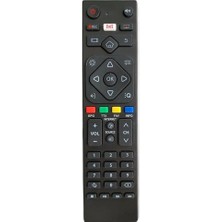 YFS Sunny Ile Uyumlu CRS-330AT Android Smart LED Tv Kumanda Live Tv Tuşlu
