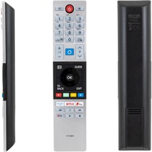 YFS Toshiba Ile Uyumlu 58UL2A63DG Netflix-Prime Video-F Play Tuşlu Lcd-Led Tv Kumandası