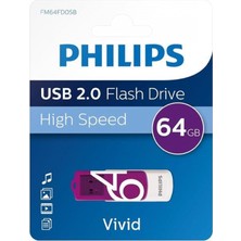 Efnaz Style Vivid Serisi 64GB USB 2.0 High Speed Flash Bellek (FM64FD05B/00)