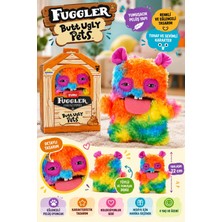 Toyfest Fuggler Butt Ugly Pets Count Underoo Mcgoo Yeşil Mor Peluş Oyuncak - 22.5 cm