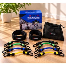 Muon Sports Isınma ve Soğuma, Esneklik Kazanma ve Fizik Tedavi - Pilates Direnç Lastiği Seti