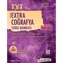 TeknoKapsül Kafa Dengi Yayınları Tyt Coğrafya Extra Soru Bankası