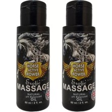 Hors Active Power Fantezili Etkilerde Vücut Masaj Yağı 60 ml 2 Adet