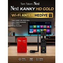 Next Kanky Gold Iptv Youtube  + Wifi Anten Hediyeli Çanaklı  Çanaksız Uydu Demir Iletişim Sefaköy