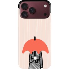 Adasena iPhone 18 Pro ile Uyumlu Kılıf Desenli Baskılı Tpu Rubber Kapak Yağmur