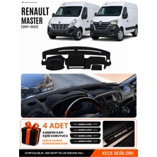 E-BİZ Renault Master (2011-2021) Uyumlu Torpido Koruma, Torpido Örtüsü, Torpido Kılıfı - Siyah - RE037
