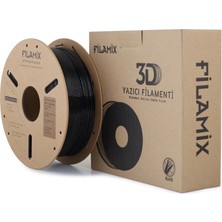 Filamix Petg Sparkling Filament -Simli Siyah