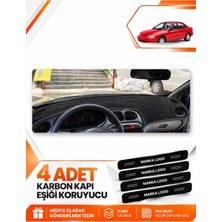 E-BİZ Hyundai Elantra (1995-2000) Uyumlu Torpido Koruma Koruyucu Kılıfı Halısı Örtü Göğüs - Siyah - HU013