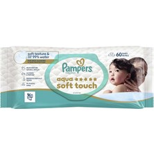 Prima Pampers Aqua Soft Touch Islak Havlu 60'lı 4 Adet