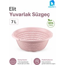 Dolphfin Elit Yuvarlak Süzgeç 7 L Bpa Free