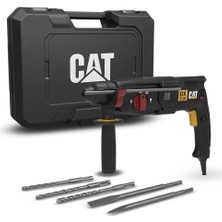 Cat DX2130 900WATT 3.2j 28MM Sds-Plus Profesyonel Kırıcı/delici + 3 Ad Delici + 2 Ad Kırıcı Uç