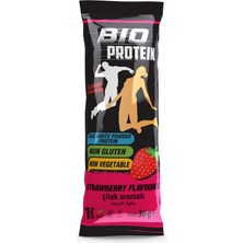 Bio Protein Çilek Aromalı Protein Tozu 30 G 3 Adet