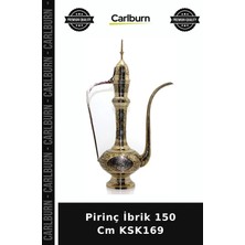 Carlburn Özel Üretim Dekoratif Geleneksel Salon Aksesuar Pirinç Ibrik 150 cm KSK169