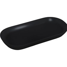 Keramika Seramik Saten Kayık Tabak 26 cm 4 Adet