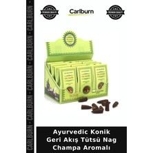 Carlburn Özel Üretim Meditasyon Ayurvedic Konik ( Geri Akış ) Tütsü Nag Champa Aromalı Konik Nagchampa