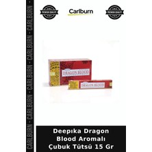 Carlburn Özel Üretim Koku Hediye Dekoratif Deepıka Dragon Blood Aromalı Çubuk Tütsü 15 gr