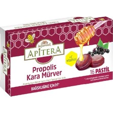 Apitera Propolis Kara Mürver 16 Pastil