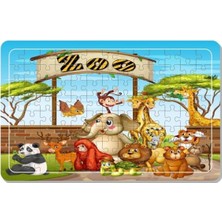 Tr Lipyos Sevimli Hayvanlar 54 Parça Çocuklar Için Ahşap Puzzle A41199