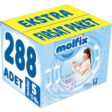 Tr Bebek Bezi Beden 5 (11-18 Kg) Junior, 288 Adet