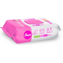 Sleepy Floral Kiraz Lilyum Kişisel Bakım Havlusu 25'li 4 Adet