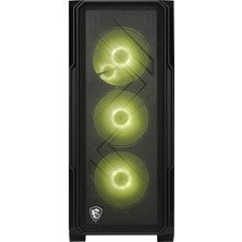Tr Mag Forge 340R Airflow Atx Mid-Tower Bilgisayar Kasası, Temperli Cam, 4x Argb Fan, 360MM Aıo Des