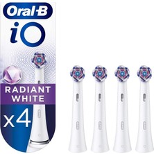 Oral-B Io Radiant White Beyaz Diş Fırçası Yedek Başlığı 4lü