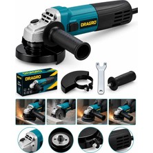 Dragro 1000W Avuç Taşlama Makinesi 125 mm Bakır Sargılı Spiral DR-1000