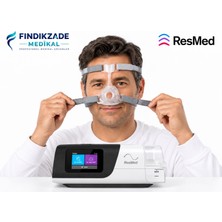 Resmed Airsense 11 Autoset Auto Cpap Otomatik Cpap Cihazı + Nemlendirici+ Maske , 2 Yıl Garanti Ile Konforlu Kullanım