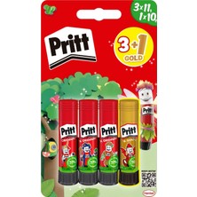 Pritt Stick Yapıştırıcı 3X11 G + 10 Ggold